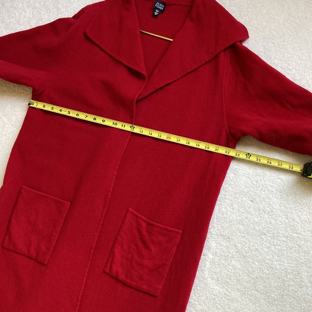 Long wool jacket - Picture 6 of 9
